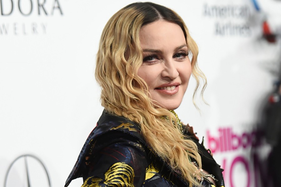 Singer Madonna lost her mother when she was only five. - Internet photo