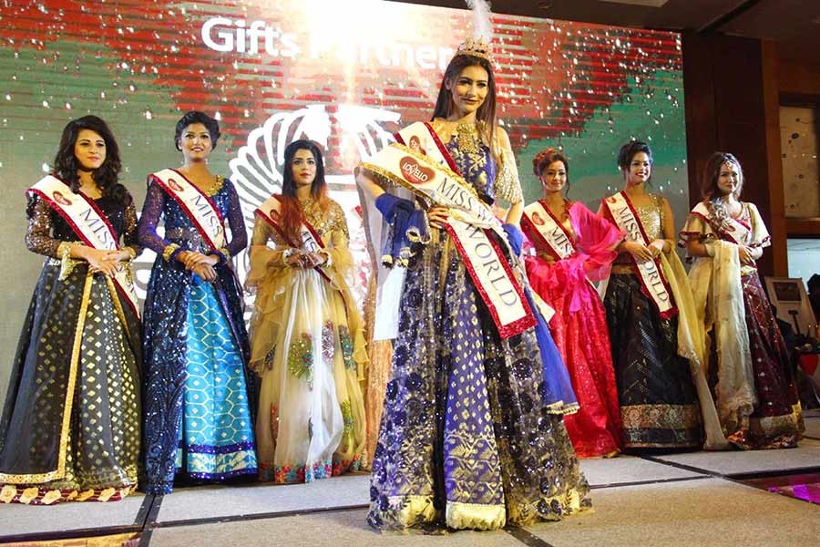 Jessia Islam becomes new Miss World Bangladesh. -Focus Bangla Photo