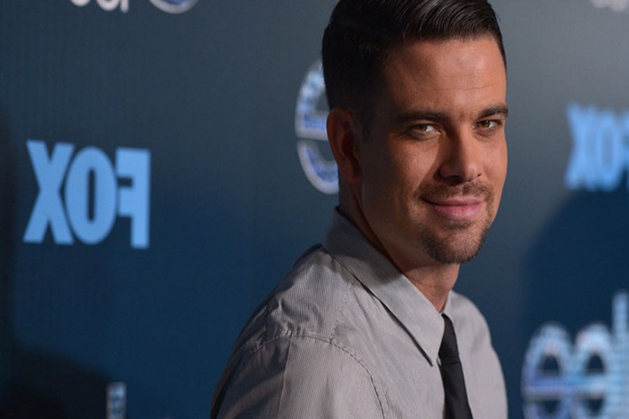 Mark Salling arrives at "GLEE" 100th Episode Celebration, on Tuesday, March 18, 2014, in West Hollywood, Calif. (AP photo)