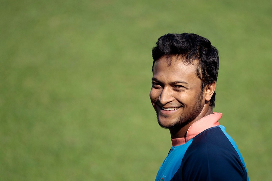 The MCC informed Shakib of his official appointment to the World Cricket Committee through a letter dated Sept 18. - AP file photo