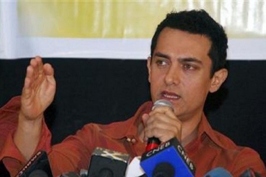 Bollywood actor, Aamir Khan Photo: Reuters