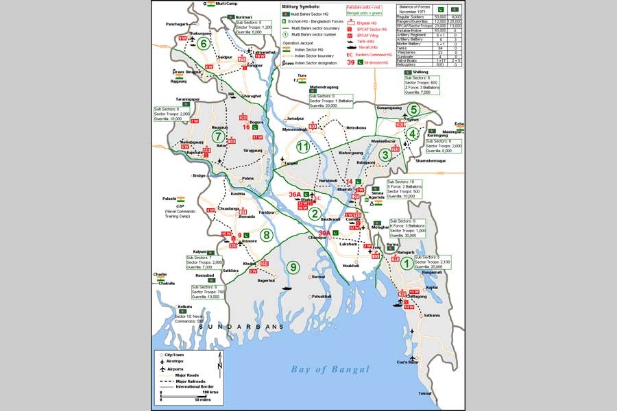 Partial representation of Operation Jackpot Logistical setup in November 1971.  - Wikipedia