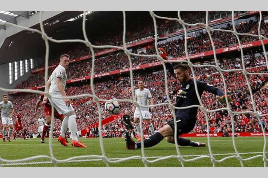 Man Utd frustrates Liverpool at Anfield