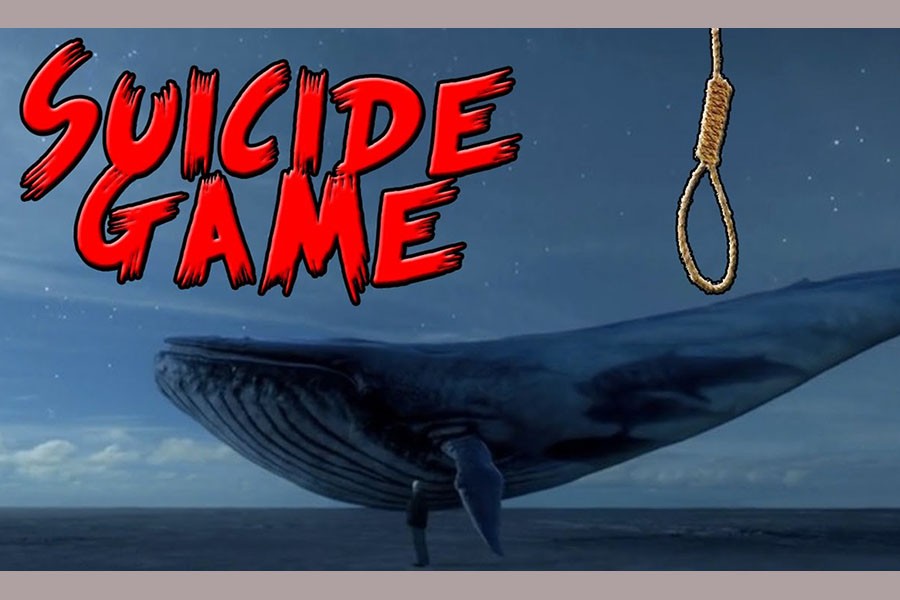 Horrifying blue whale game   