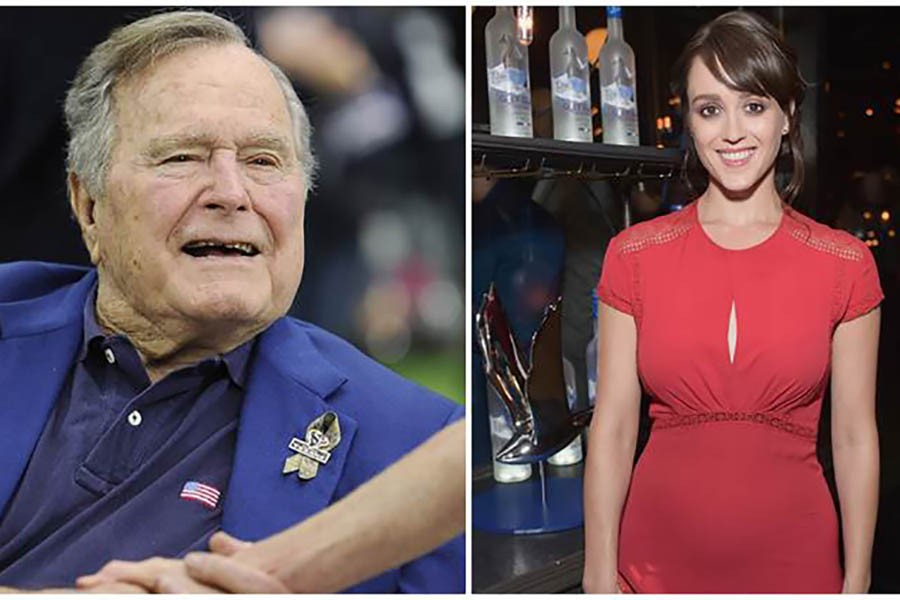 Bush Sr apologies for alleged ‘groping’