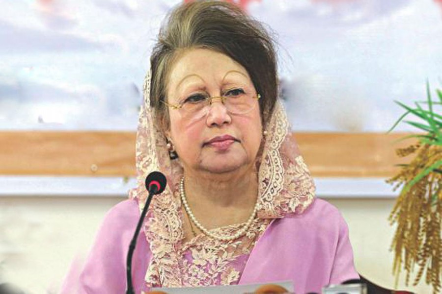 False cases to make me ineligible: Khaleda