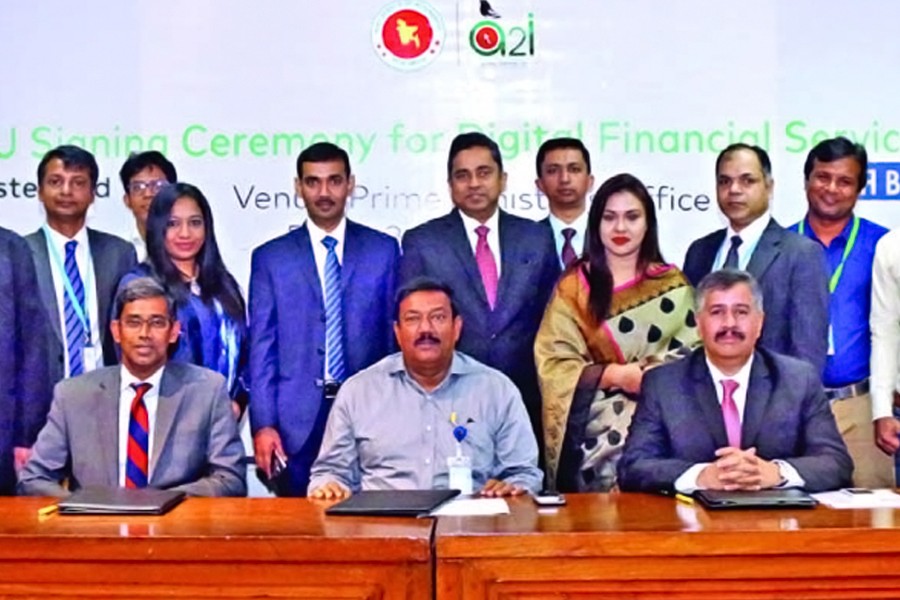 Tripartite deal to facilitate financial inclusion in Bangladesh