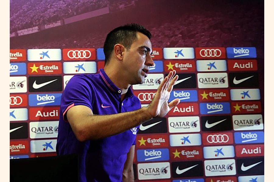 Xavi confirms retirement deadline