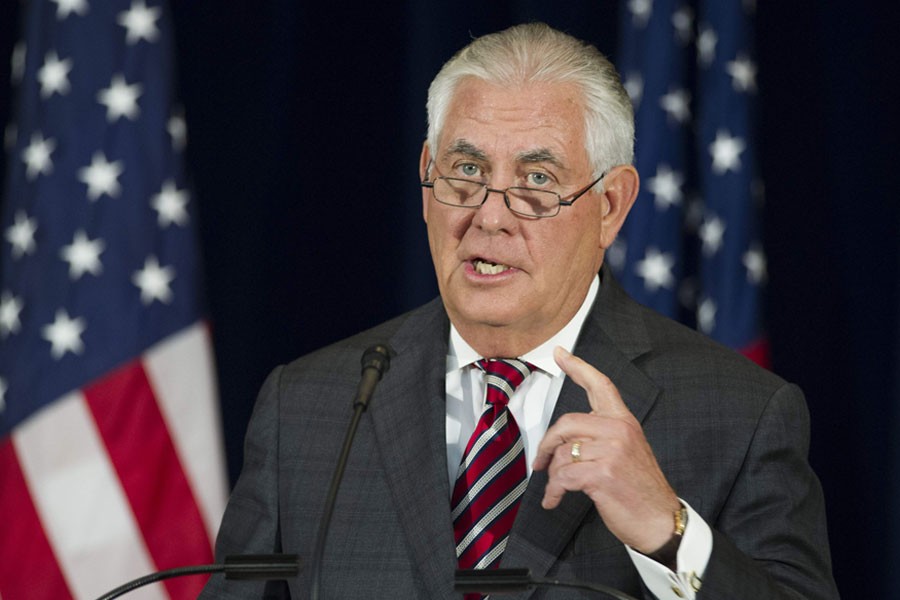 Secretary of State Rex Tillerson. (AP photo)