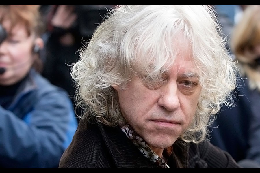 Irish Live aid founder Bob Geldof (Reuters photo)