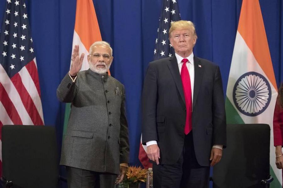 Modi, Trump discuss defence, security in Manila