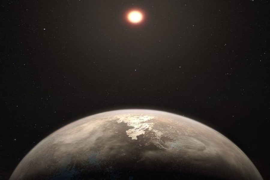 Ross 128 b might be a target in the search for extra-terrestrial life.  – Photo: BBC