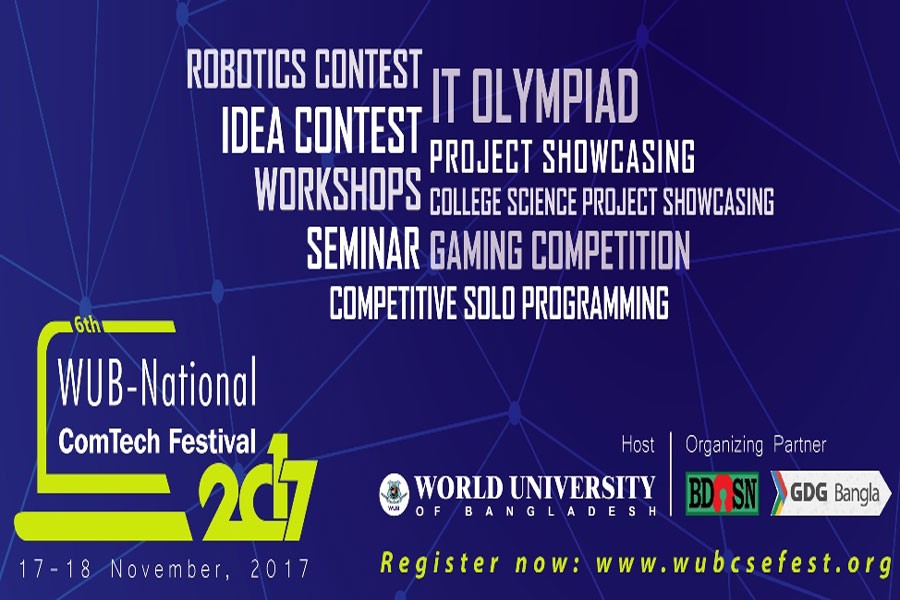 WUB to organise ComTech festival