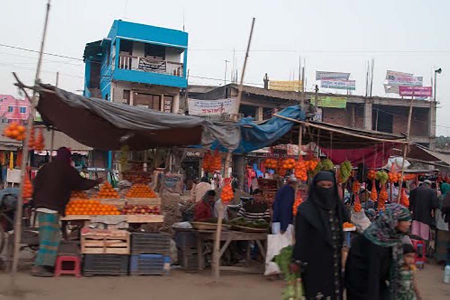 Permanent markets at upazilas   