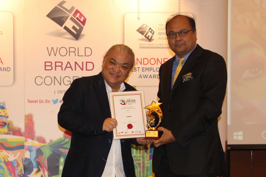 Linnex receives global brand excellence award