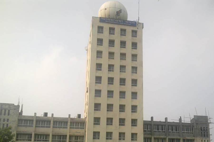 Met Office building at Dhaka's Agargaon area seen in this file photo.