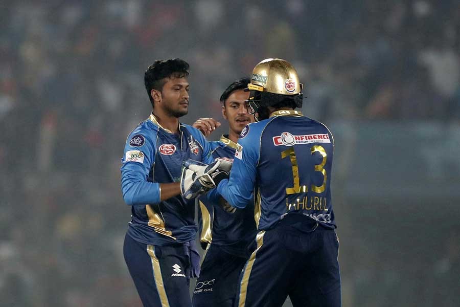 Dhaka beat Rajshahi by 99 runs in BPL