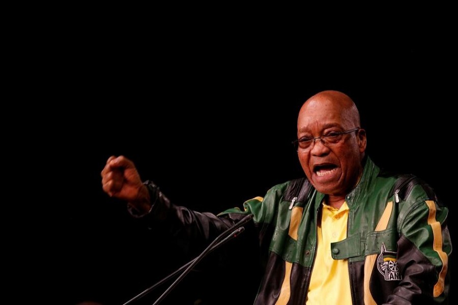 South Africa's President Jacob Zuma is seen at an event at the Nasrec Expo Centre in Soweto, South Africa, July 5, 2017. Reuters