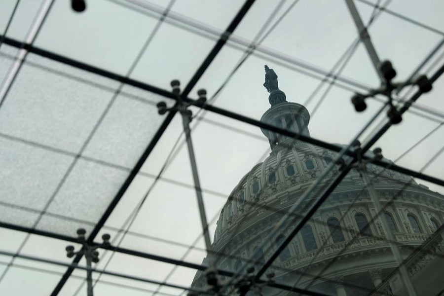 The US Congress Capitol Building is seen from the Congressional Visitors Center in Washington, US December 6, 2017. Reuters/Files