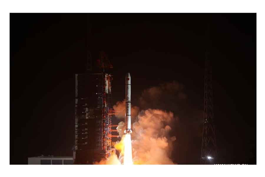 China launches remote sensing satellites on a Long March-2C carrier rocket from Xichang Satellite Launch Center in southwest China's Sichuan Province, Dec. 26, 2017.  -- Photo: Xinhuanet