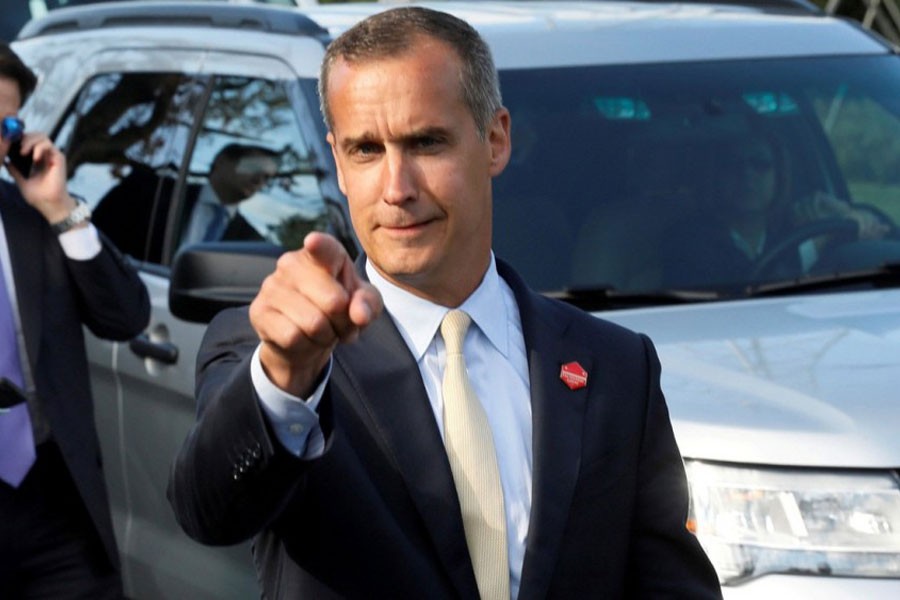 Trump’s former campaign manager Corey Lewandowski (AP photo)