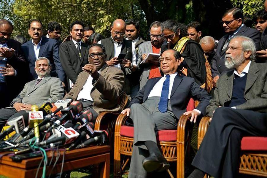 Indian SC judges lash out at chief justice