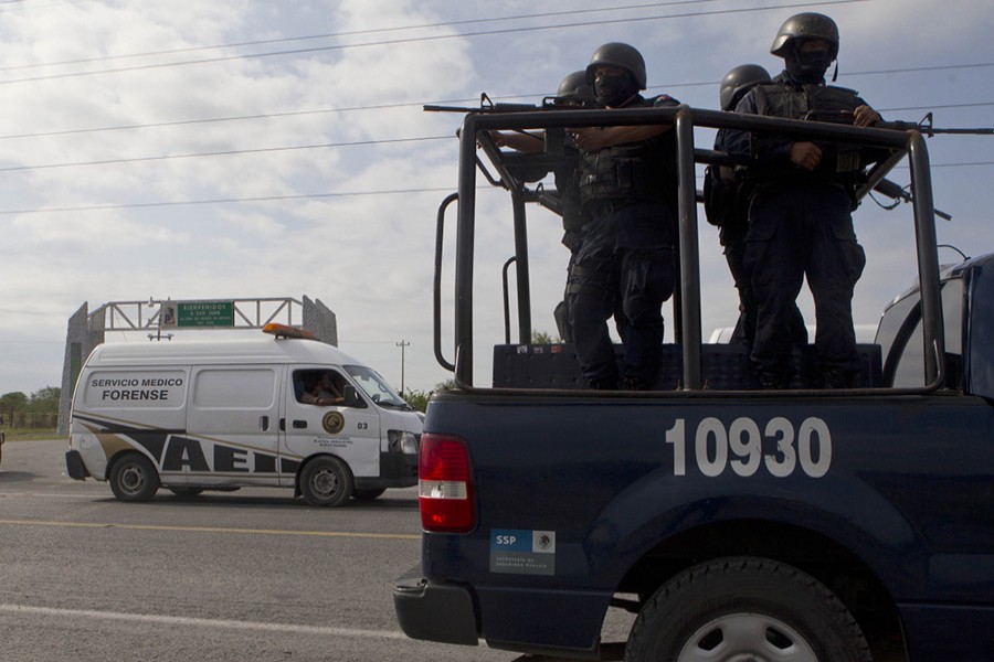 Mexican armed forces seen in this AP file photo.