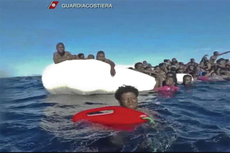 Thousands still dying at sea en route to Europe