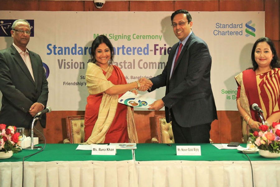 Standard Chartered inks deal with Friendship