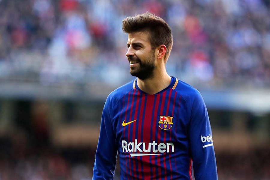 Barcelona defender Gerard Pique. - Internet photo