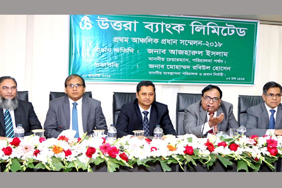 Uttara Bank arranges zonal heads’ conference