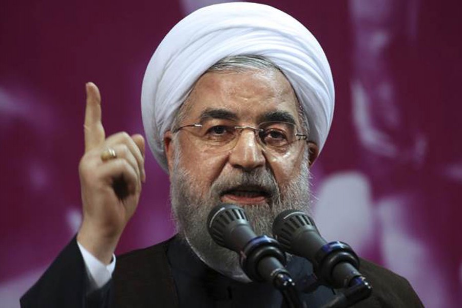 Iran's president Hassan Rouhani