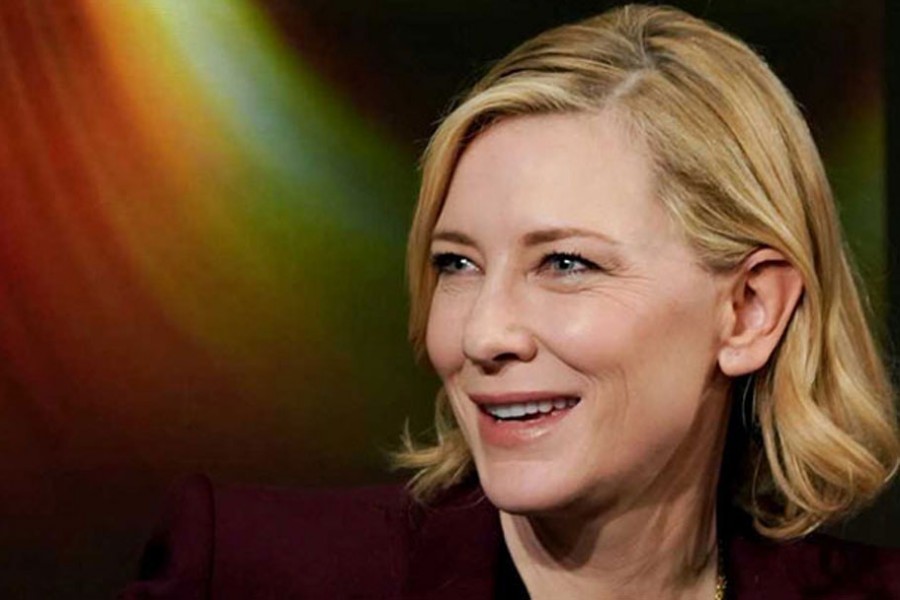 Cate Blanchett jokes about playing Melania Trump in WEF discussion