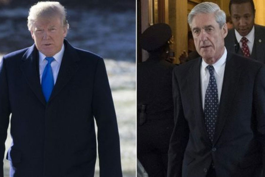 Trump denies trying to fire Robert Mueller