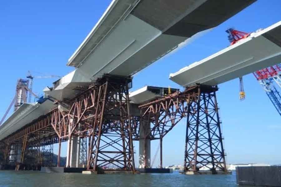 2nd span installation of Padma Bridge fails