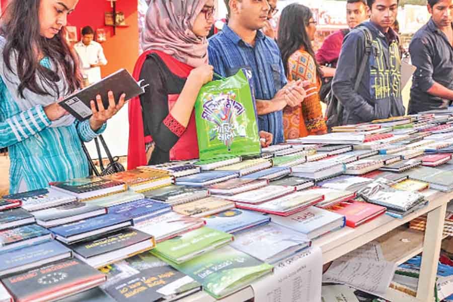 Preparations for Ekushey Book Fair in full swing