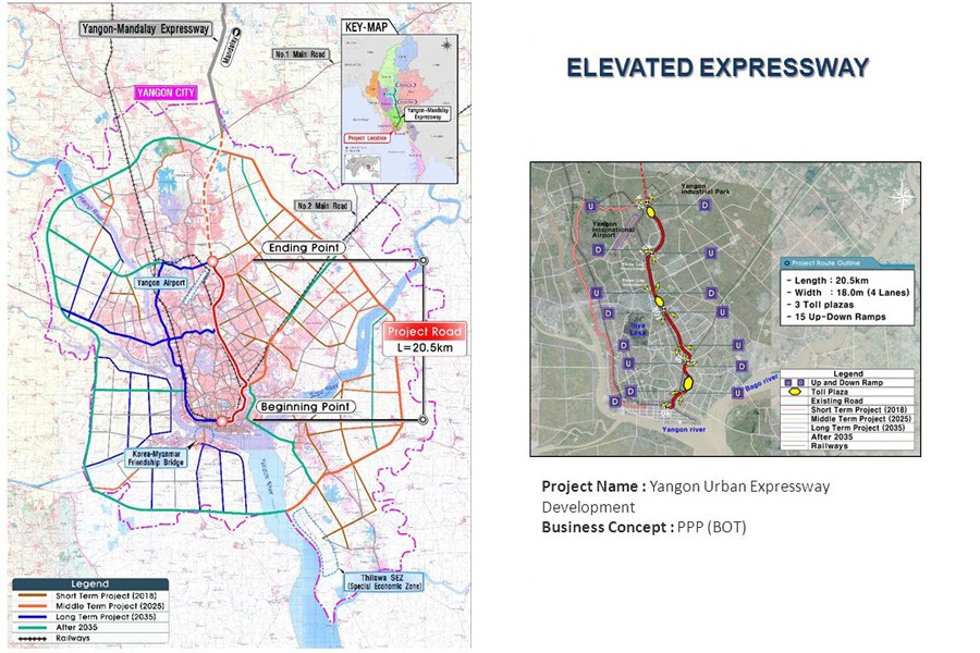 Myanmar to build its first elevated expressway