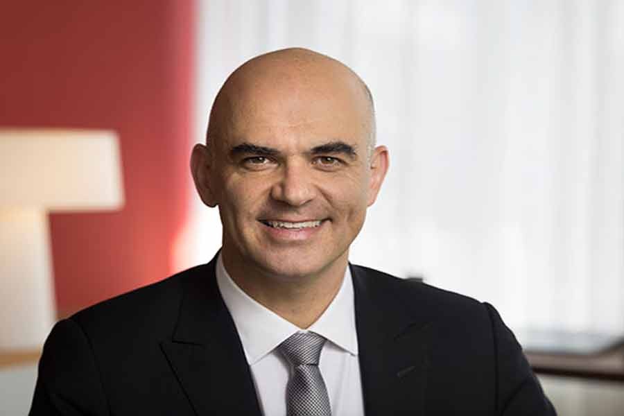 President of the Swiss Confederation Alain Berset, photo: Collected