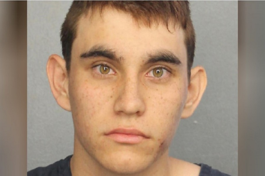 Nikolas Cruz is seen in this police booking photo. Reuters