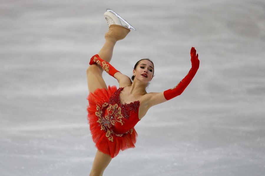 Alina Zagitova of Russia in action. Reuters/File Photo