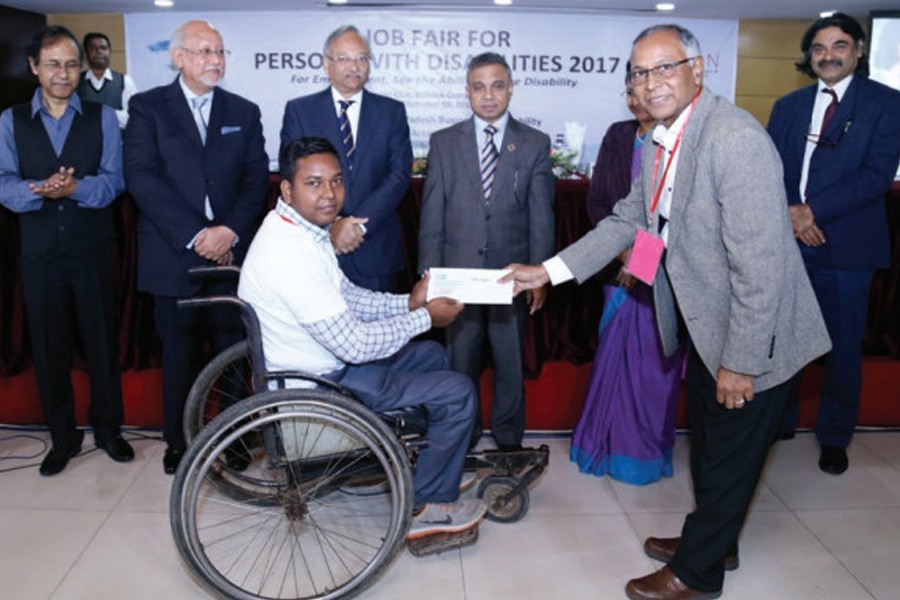 150 disable persons get job in job fair