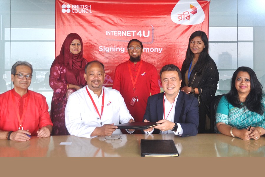 Robi, British Council for safe use of internet