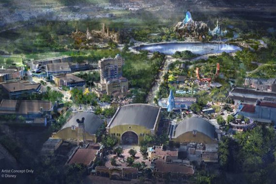 A rendering of the Disneyland Paris expansion. Walt Disney/Handout.