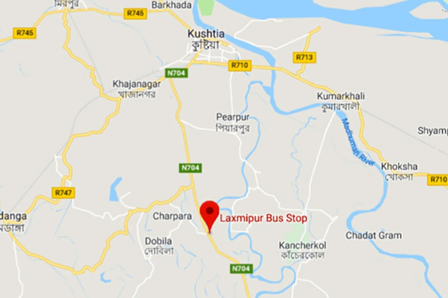 Four die in Kushtia road crash