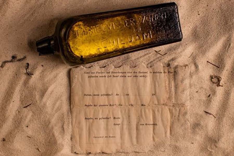 Perth family finds oldest message in bottle