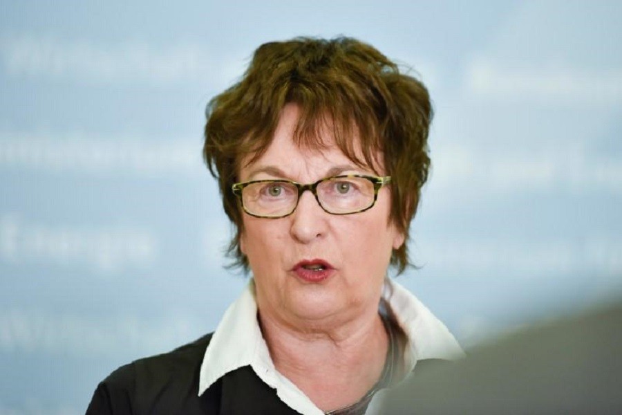 German Minister for Economic Affairs and Energy, Brigitte Zypries speaks during an interview with Reuters in Berlin, Germany June 16, 2017. Reuters/Files