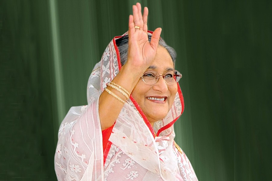 Prime Minister Sheikh Hasina. - File photo used only for representation.