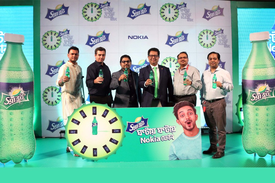 Sprite offers Nokia phone ‘every hour'