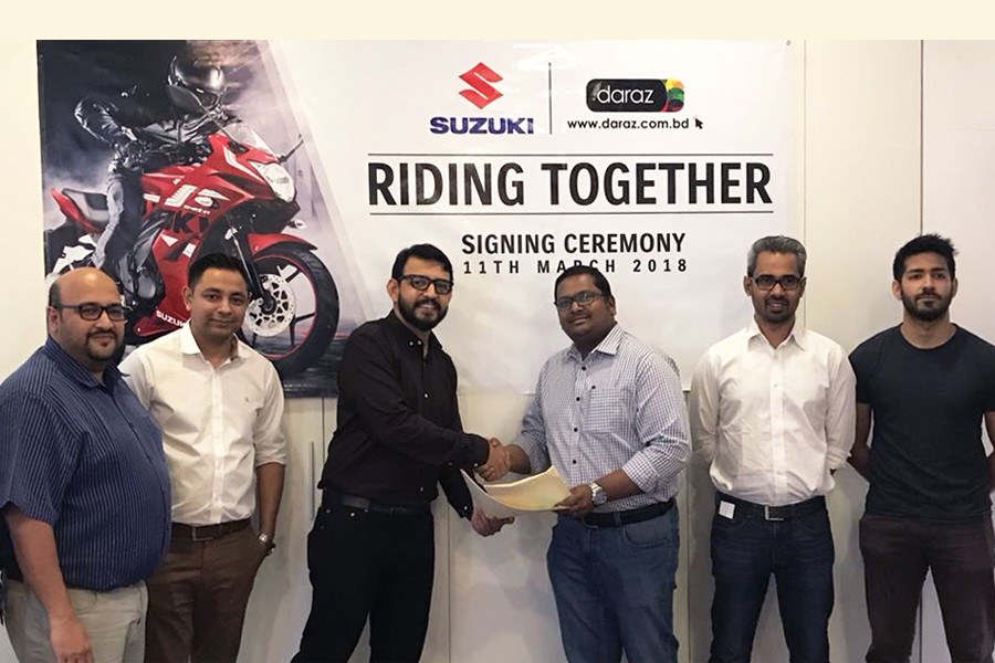 Daraz Bangladesh inks deal with Suzuki