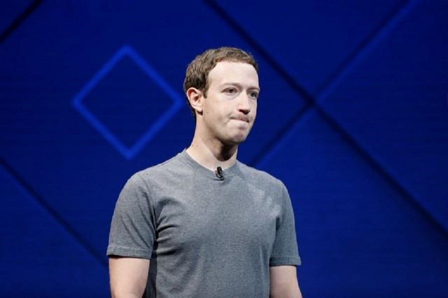 Facebook Founder and CEO Mark Zuckerberg speaks on stage during the annual Facebook F8 developers conference in San Jose, California, US, April 18, 2017. Reuters/Files